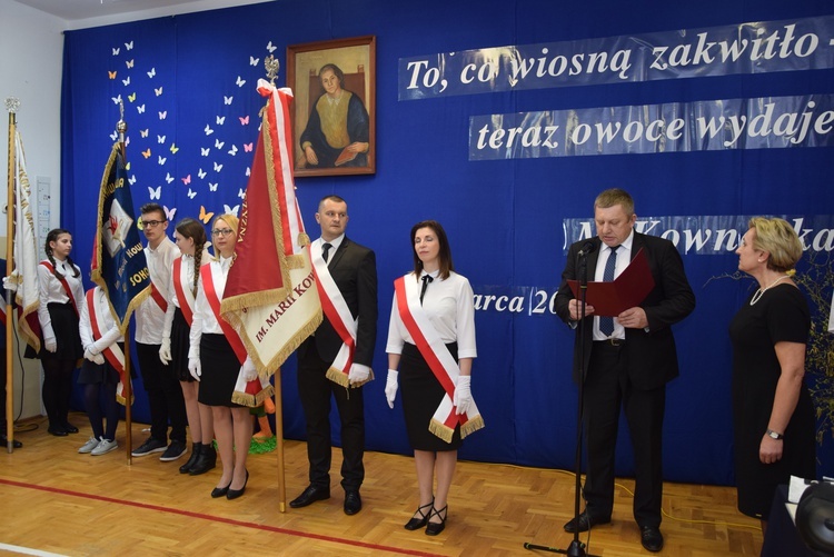 Nadanie imienia Szkole Podstawowej w Trębkach