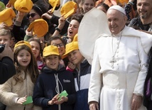 Franciszek: Niech wam nie braknie pogody ducha i uśmiechu