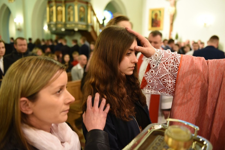 Bierzmowanie w Pleśnej