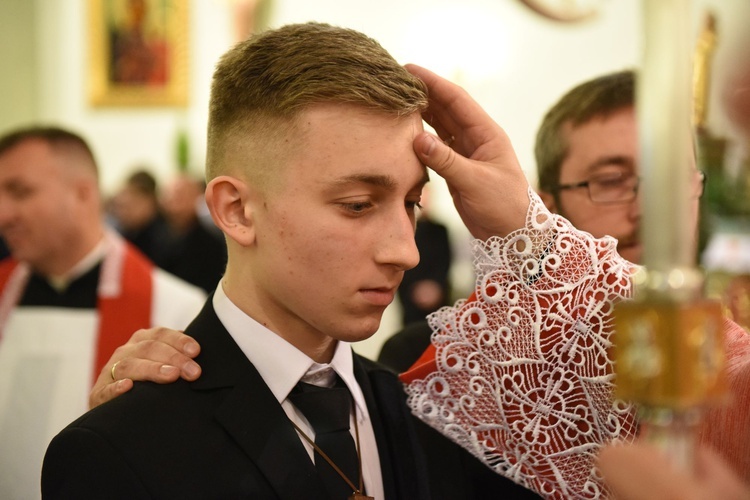 Bierzmowanie w Pleśnej