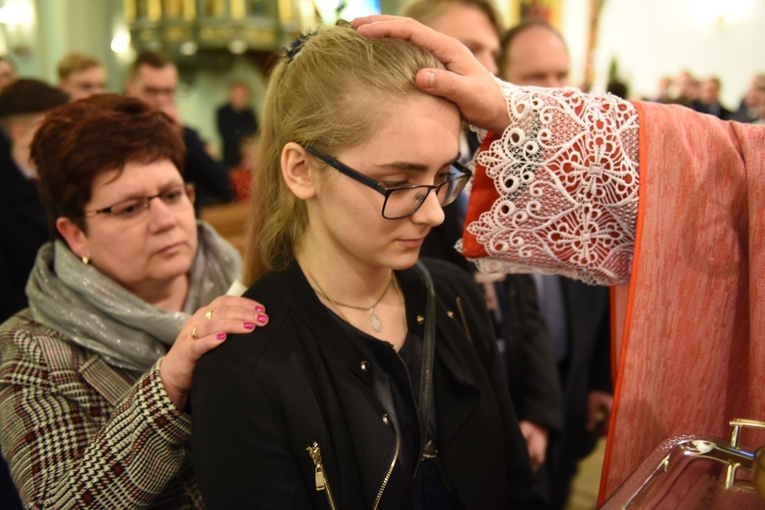 Bierzmowanie w Pleśnej