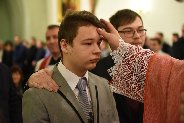 Bierzmowanie w Pleśnej