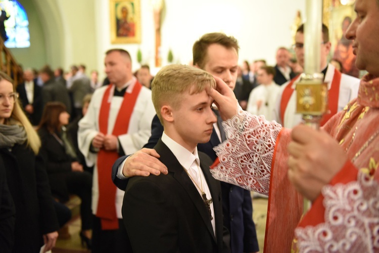 Bierzmowanie w Pleśnej