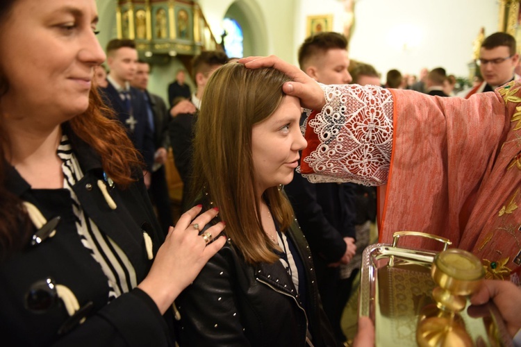 Bierzmowanie w Pleśnej