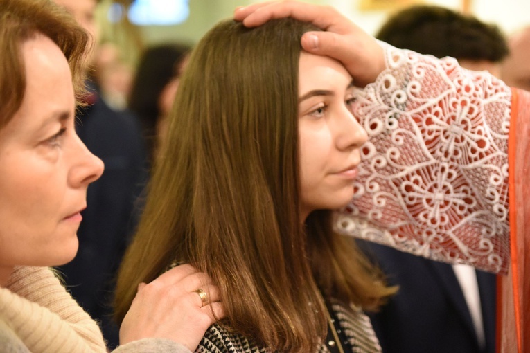 Bierzmowanie w Pleśnej