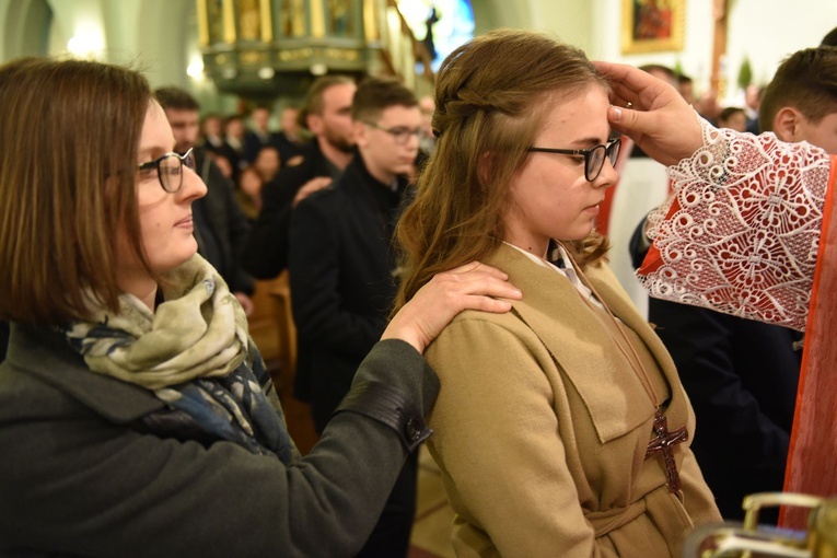 Bierzmowanie w Pleśnej