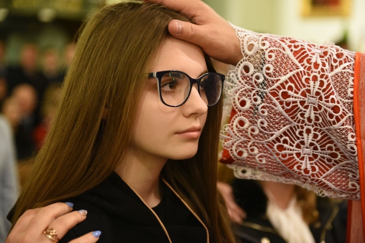 Bierzmowanie w Pleśnej