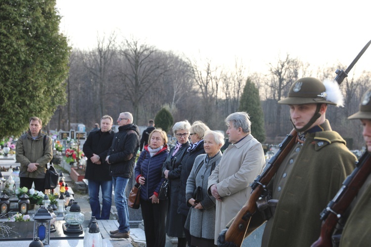 Pogrzeb plut. Jana Kwiczali "Emila" w Czechowicach-Dziedzicach