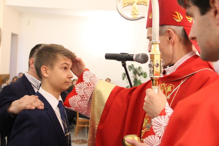 Bierzmowanie w Rzochowie