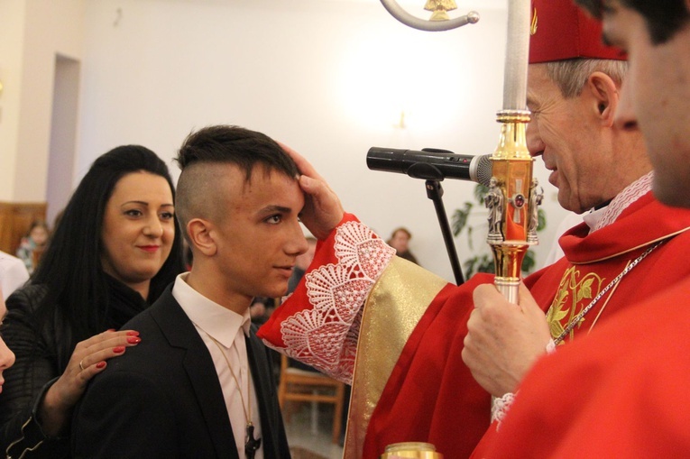 Bierzmowanie w Rzochowie