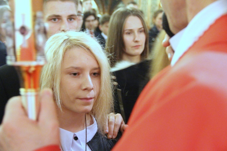 Bierzmowanie w Przecławiu