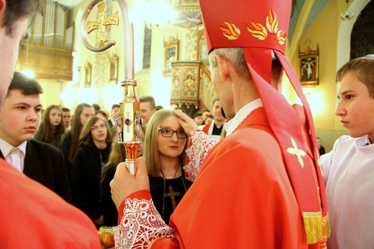 Bierzmowanie w Przecławiu