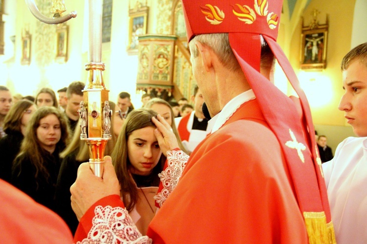 Bierzmowanie w Przecławiu