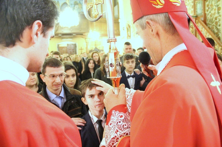 Bierzmowanie w Przecławiu