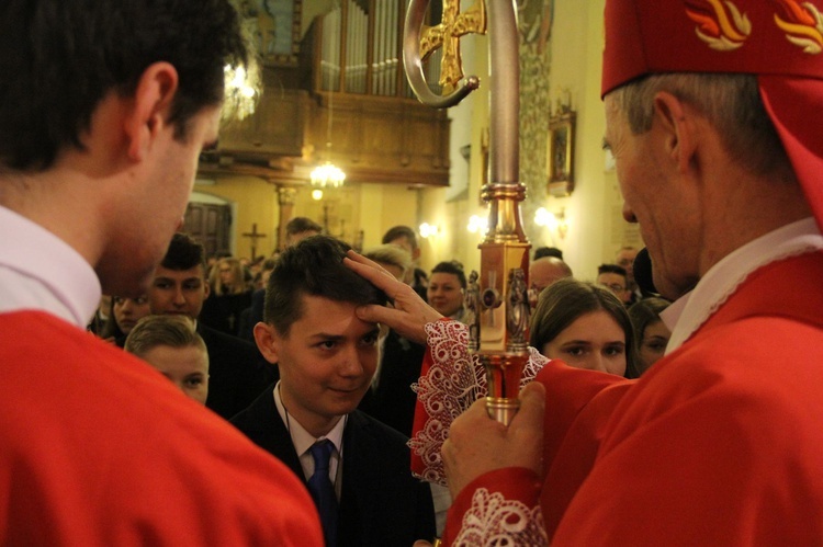 Bierzmowanie w Przecławiu