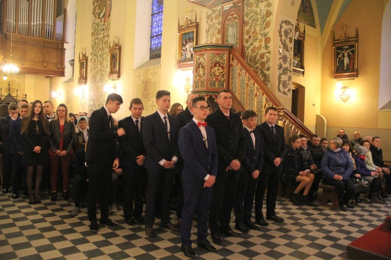 Bierzmowanie w Przecławiu