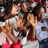 Uśmiech wdzięczności - dzieci z par. św. Jana Pawła II w Brazzaville.