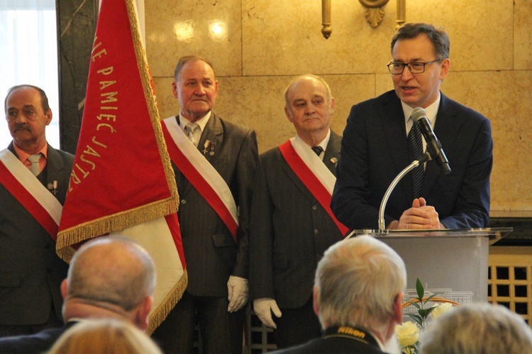 Katowice: wręczenie Krzyży Wolności i Solidarności