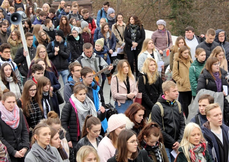 Pielgrzymka maturzystów na Jasną Górę  