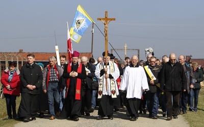 Modlitwa o trzeźwość w Birkenau