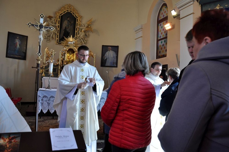 Alumni u św. Alojzego w Turkowie.