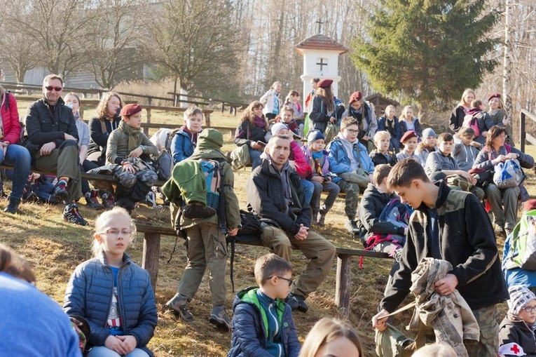 Gra terenowa Skautów Króla w Kudowie-Zdroju