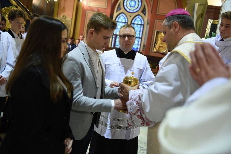 Bierzmowanie u św. Kazimierza w Nowym Sączu