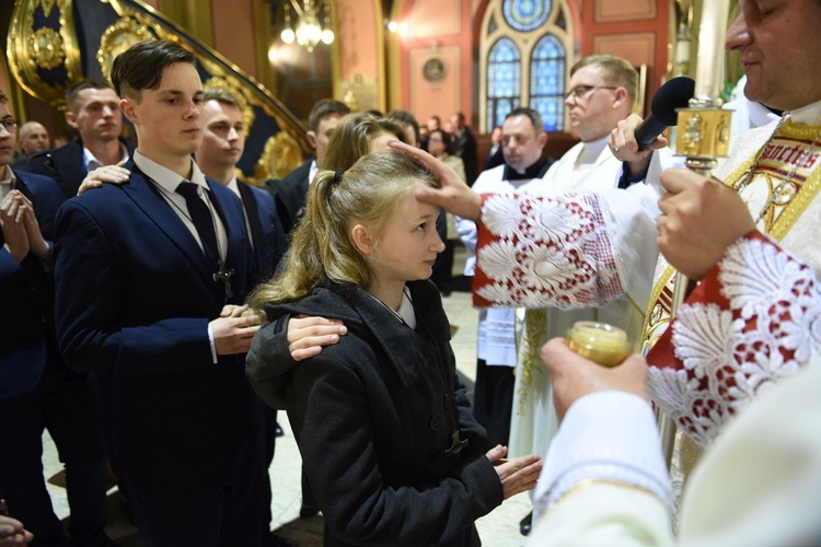 Bierzmowanie u św. Kazimierza w Nowym Sączu