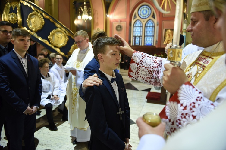 Bierzmowanie u św. Kazimierza w Nowym Sączu