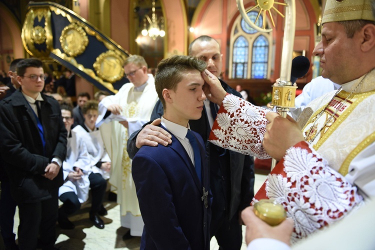 Bierzmowanie u św. Kazimierza w Nowym Sączu