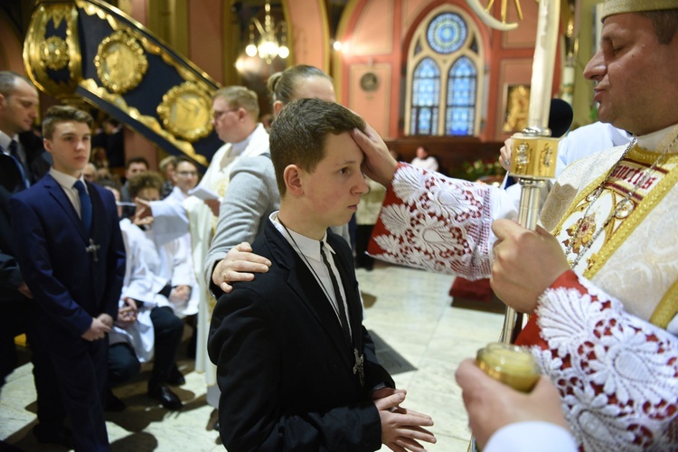 Bierzmowanie u św. Kazimierza w Nowym Sączu