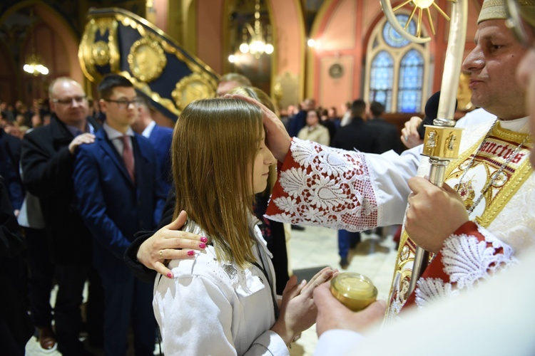 Bierzmowanie u św. Kazimierza w Nowym Sączu