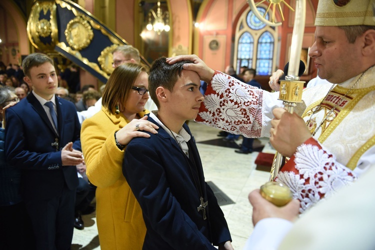 Bierzmowanie u św. Kazimierza w Nowym Sączu