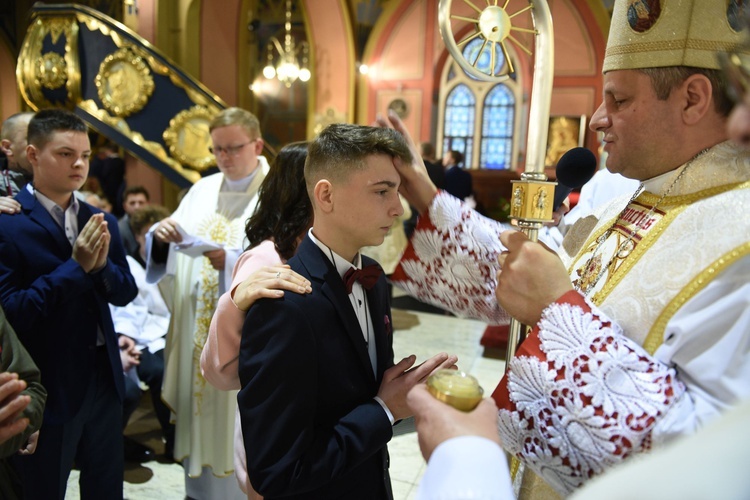 Bierzmowanie u św. Kazimierza w Nowym Sączu