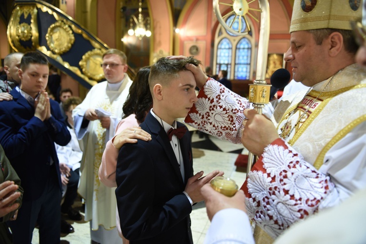 Bierzmowanie u św. Kazimierza w Nowym Sączu