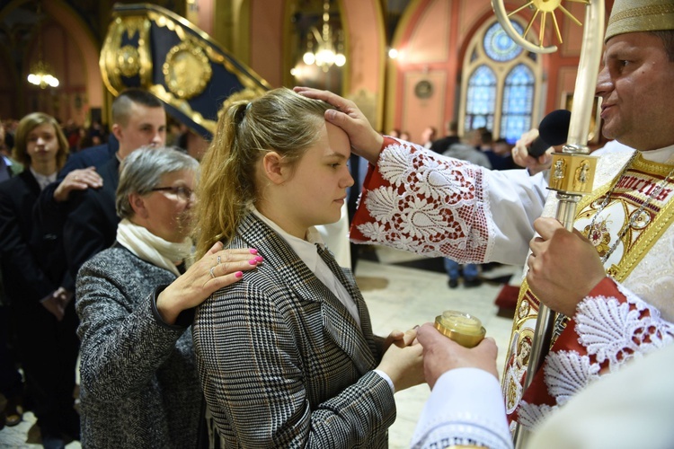 Bierzmowanie u św. Kazimierza w Nowym Sączu