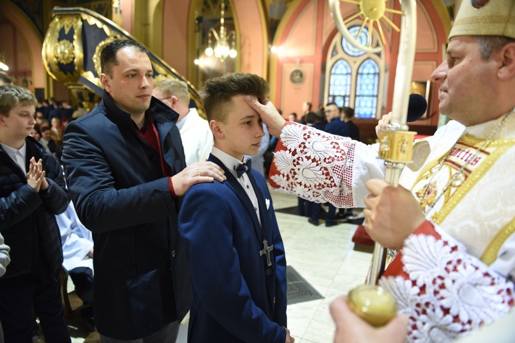 Bierzmowanie u św. Kazimierza w Nowym Sączu