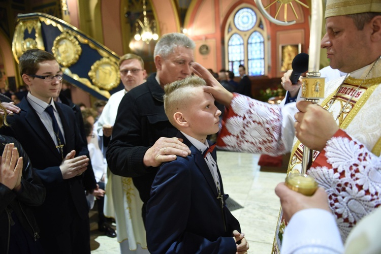 Bierzmowanie u św. Kazimierza w Nowym Sączu