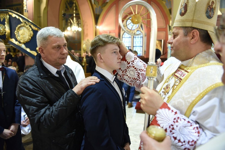 Bierzmowanie u św. Kazimierza w Nowym Sączu