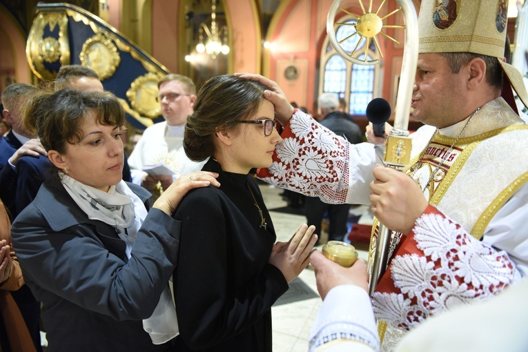 Bierzmowanie u św. Kazimierza w Nowym Sączu