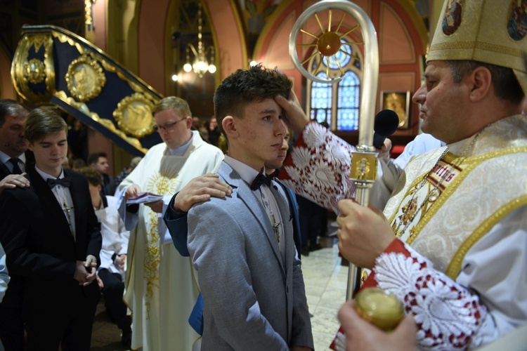 Bierzmowanie u św. Kazimierza w Nowym Sączu