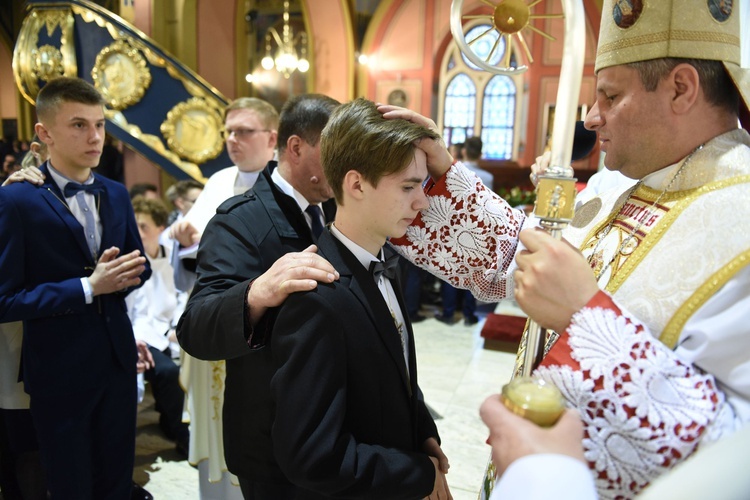 Bierzmowanie u św. Kazimierza w Nowym Sączu