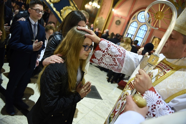 Bierzmowanie u św. Kazimierza w Nowym Sączu