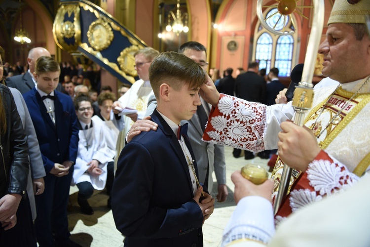 Bierzmowanie u św. Kazimierza w Nowym Sączu