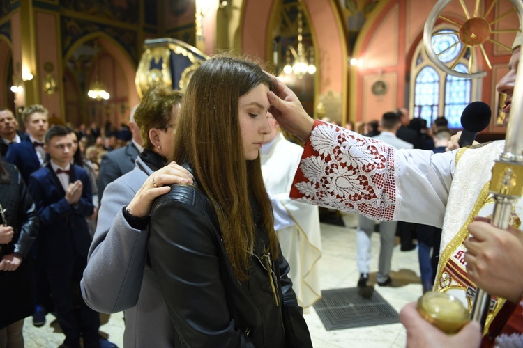 Bierzmowanie u św. Kazimierza w Nowym Sączu