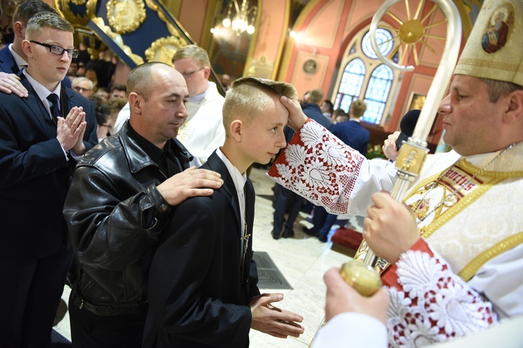 Bierzmowanie u św. Kazimierza w Nowym Sączu