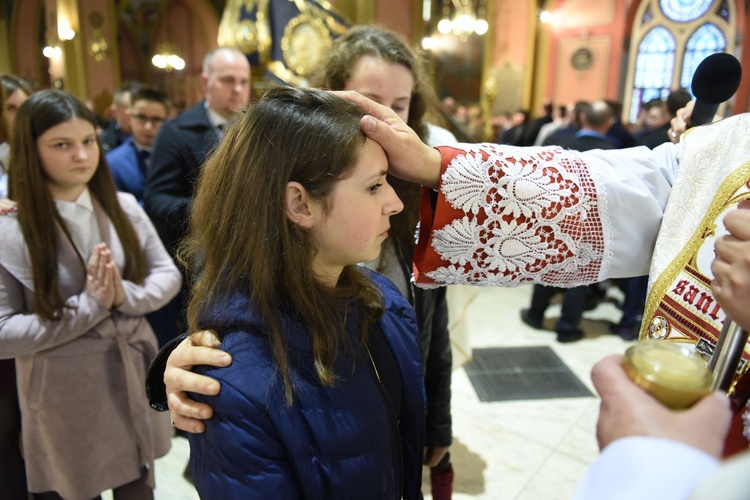 Bierzmowanie u św. Kazimierza w Nowym Sączu