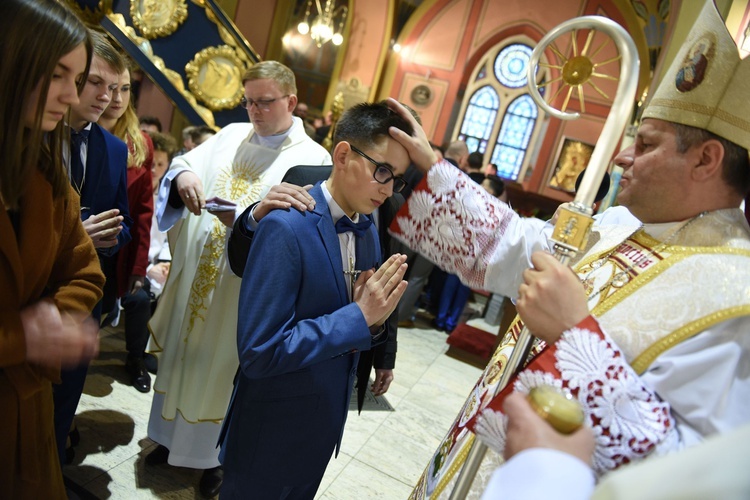 Bierzmowanie u św. Kazimierza w Nowym Sączu