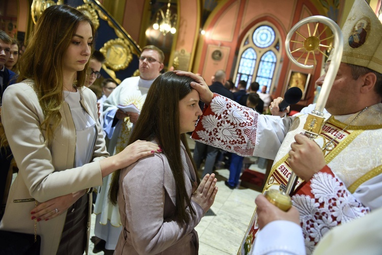 Bierzmowanie u św. Kazimierza w Nowym Sączu