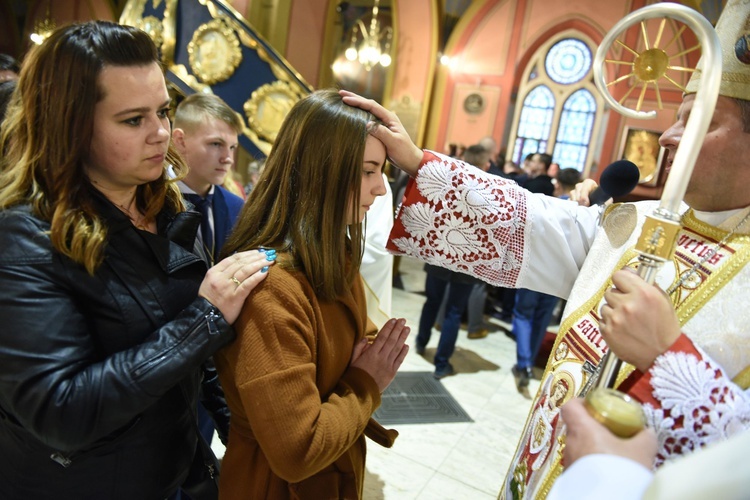 Bierzmowanie u św. Kazimierza w Nowym Sączu